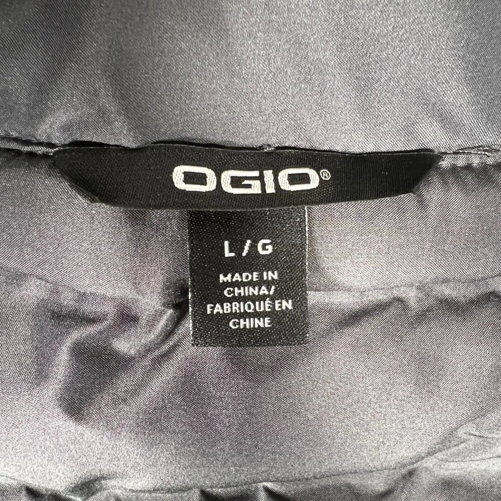 Ogio Womens Gray Street Puffy Down Insulated Full Zip Coat Jacket Size Large - Picture 9 of 14